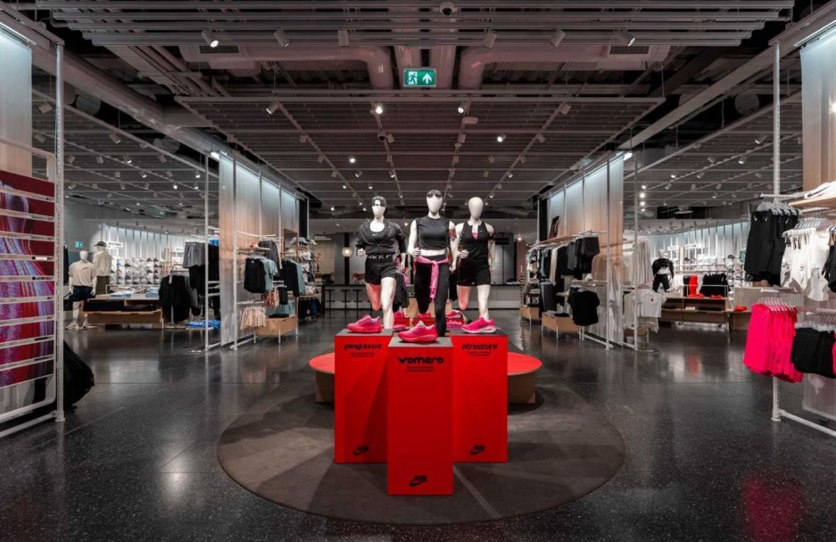 Nike retail display