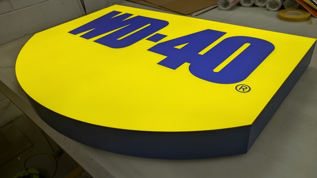 WD-40 display